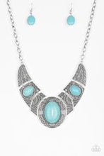 Load image into Gallery viewer, Paparazzi Accessories - Leave Your LANDMARK - Blue