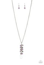 Load image into Gallery viewer, Paparazzi Accessories Teardrop Serenity - Purple