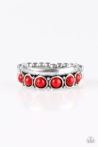 Paparazzi Accessories - Country Couture - Red