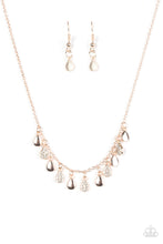 Load image into Gallery viewer, Paparazzi Accessories - Radiant Rainstorms - Rose Gold
