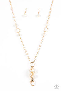 Paparazzi Accessories - Hit The Runway - Gold Lanyard