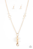 Paparazzi Accessories - Hit The Runway - Gold Lanyard