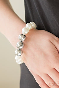 Paparazzi Accessories - All Dressed UPTOWN - White