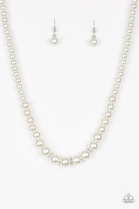 Paparazzi Accessories - Royal Romance - White