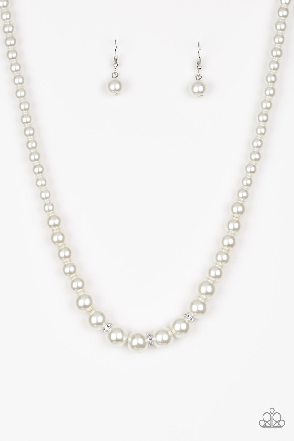 Paparazzi Accessories - Royal Romance - White