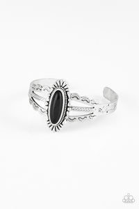 Paparazzi Accessories - Desert Sage - Black