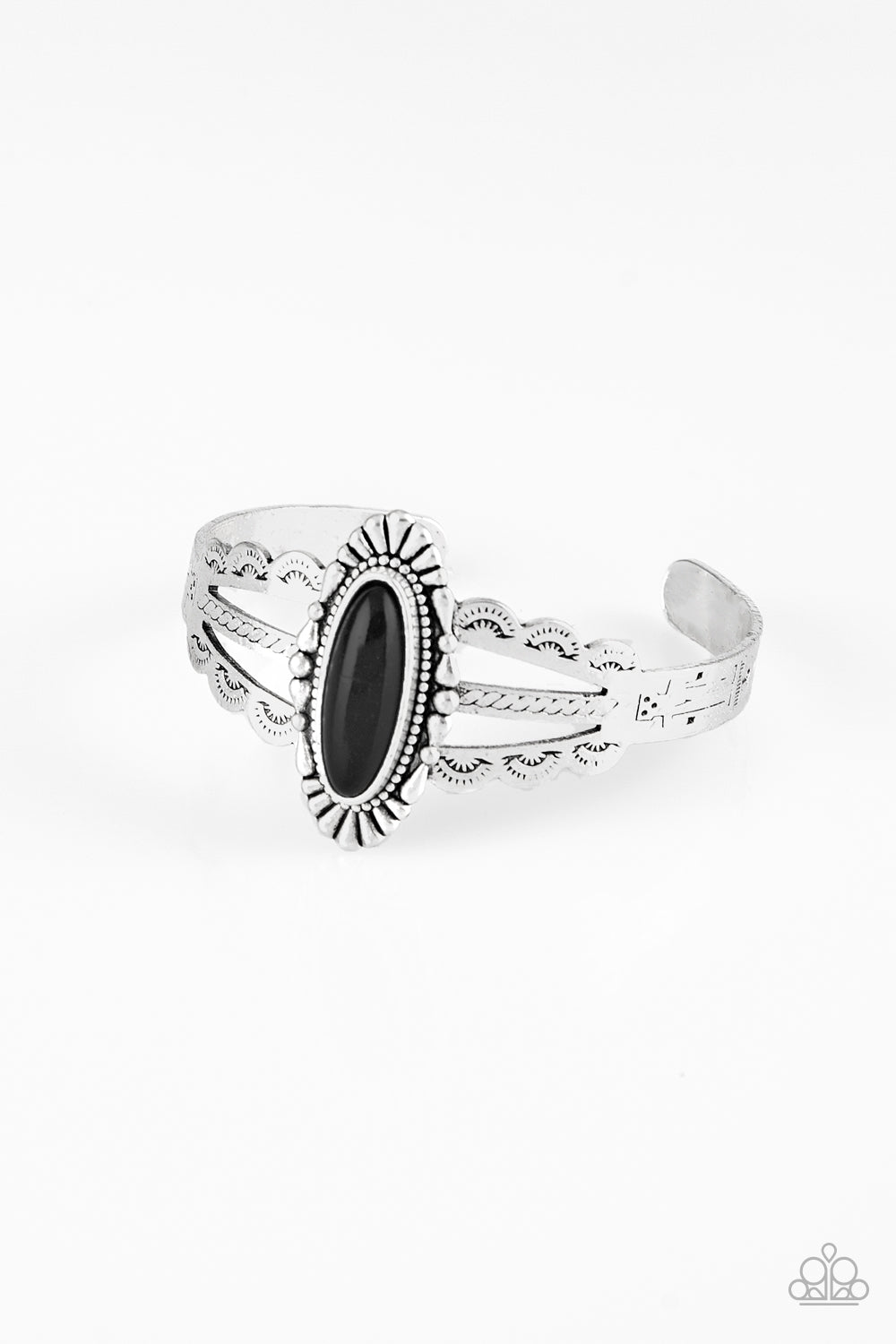 Paparazzi Accessories - Desert Sage - Black