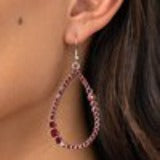 Paparazzi Accessories - Diva Dimension - Red