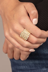 Paparazzi Accessories - Million Dollar Masquerade - Gold