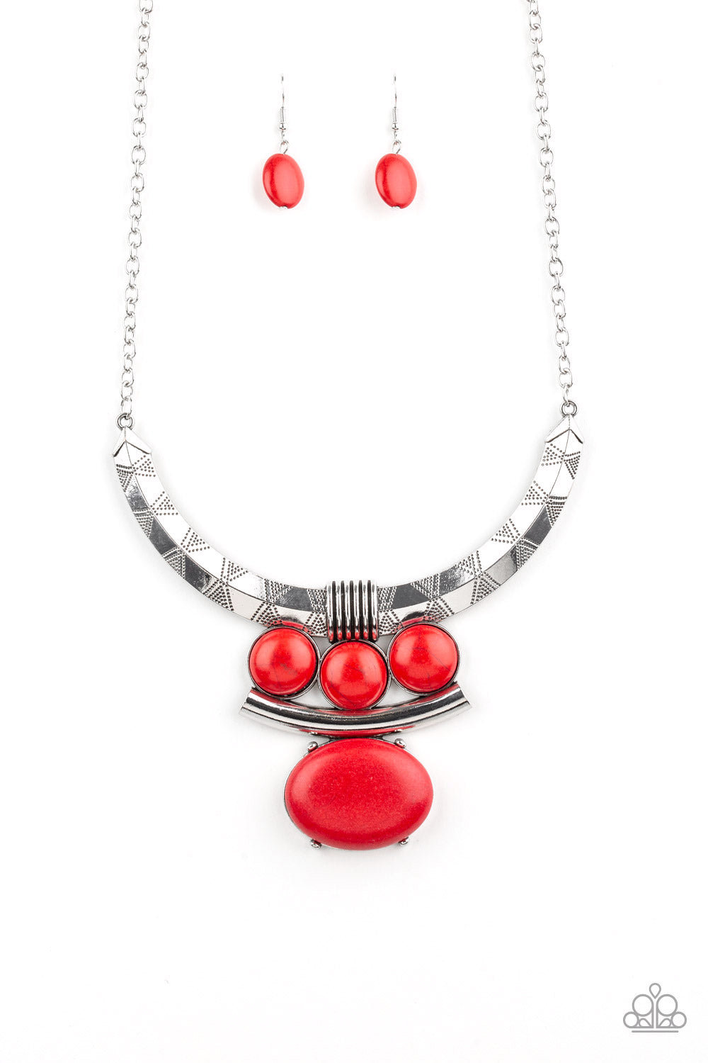 Paparazzi Accessories - Commander In CHIEFETTE - Red