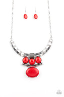 Paparazzi Accessories - Commander In CHIEFETTE - Red