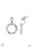 Paparazzi Accessories - Diamond Halo - White