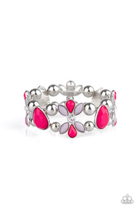 Paparazzi Accessories - Fabulously Flourishing - Pink