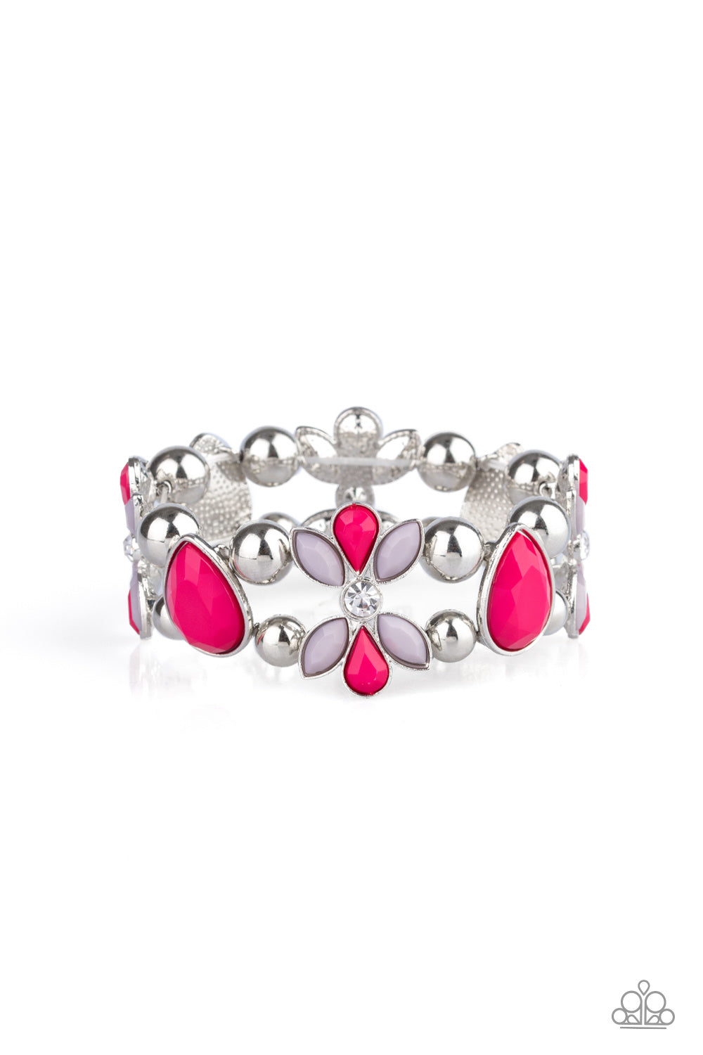Paparazzi Accessories - Fabulously Flourishing - Pink