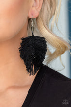Load image into Gallery viewer, Paparazzi Accessories - Hanging by a Thread - Black
