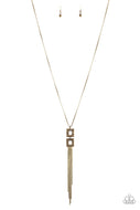 Paparazzi Accessories - Times Square Stunner - Brass