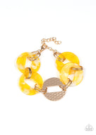 Paparazzi Accessories - Retro Recharge - Yellow