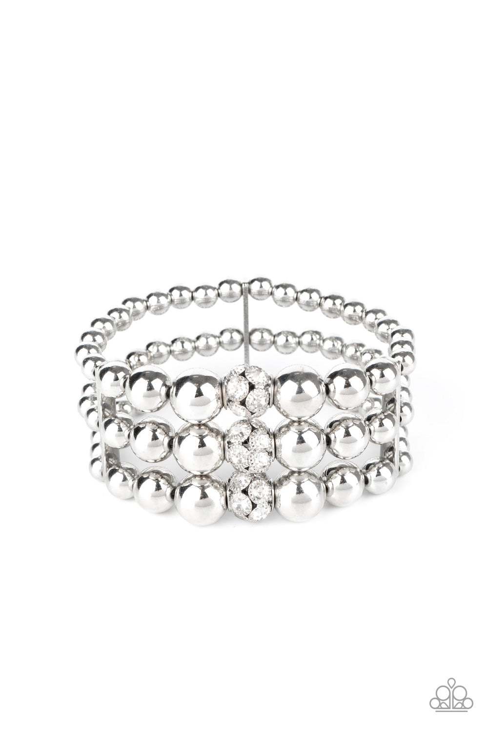 Paparazzi Accessories - Icing On The Top - White