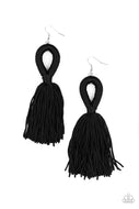 Paparazzi Accessories - Tassels and Tiaras - Black