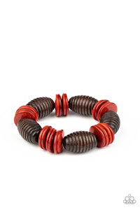 Paparazzi Accessories - Caribbean Castaway - Red
