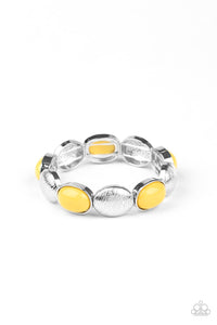 Paparazzi Accessories - Decadently Dewy - Yellow