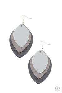 Paparazzi Accessories - Light as a LEATHER - Black