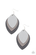 Paparazzi Accessories - Light as a LEATHER - Black