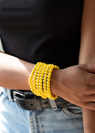 Paparazzi Accessories - Diving in Maldives - Yellow