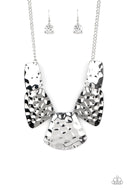 Paparazzi Accessories - HAUTE Plates - Silver