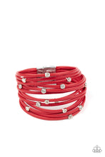 Load image into Gallery viewer, Paparazzi Accessories - Fearlessly Layered - Red
