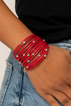 Load image into Gallery viewer, Paparazzi Accessories - Fearlessly Layered - Red
