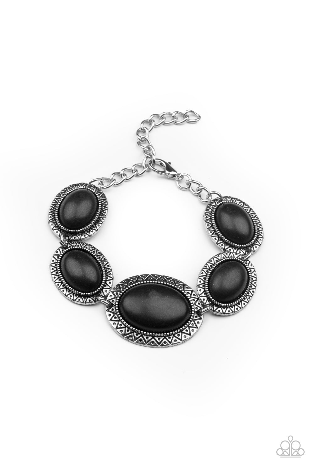 Paparazzi Accessories - MESA Time Zone - Black