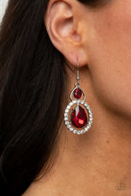 Load image into Gallery viewer, Paparazzi Accessories - Double The Drama - Red

