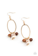 Paparazzi Accessories - Golden Grotto - Brown