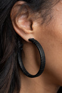 Paparazzi Accessories - Leather-Clad Legend - Black