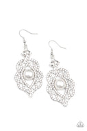 Paparazzi Accessories - Rhinestone Renaissance - White