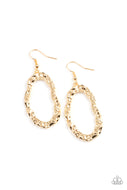 Paparazzi Accessories - ARTIFACT Checker - Gold