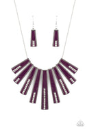 Paparazzi Accessories - FAN-tastically Deco - Purple