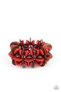 Paparazzi Accessories - Caribbean Canopy - Red