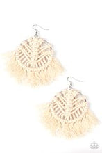 Load image into Gallery viewer, Paparazzi Accessories - All About MACRAME – White
