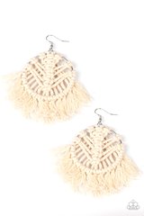 Paparazzi Accessories - All About MACRAME – White