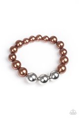 Paparazzi Accessories - All Dressed UPTOWN - Brown