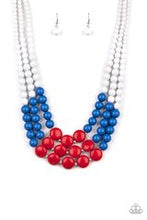 Load image into Gallery viewer, Paparazzi Accessories - Beach Bauble - Multi (White, Red &amp; Blue)

