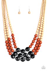 Paparazzi Accessories - Beach Bauble - Multi (White, Red & Blue)
