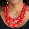Paparazzi Accessories - Beach Glam – Red