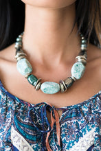Load image into Gallery viewer, In Good Glazes Necklace -Blue
