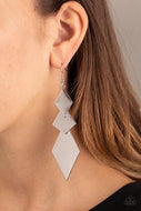 Paparazzi Accessories - Danger Ahead -Silver