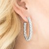 Paparazzi Accessories - Debonair Dazzle – White