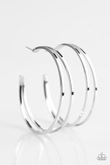 Paparazzi Accessories - Double Shine – Silver
