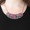 Paparazzi Accessories - Feeling Inde-Pendant - Pink